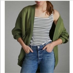 Anthropologie Eri + Ali Ribbed Stripe‎ Tank. Size XS.